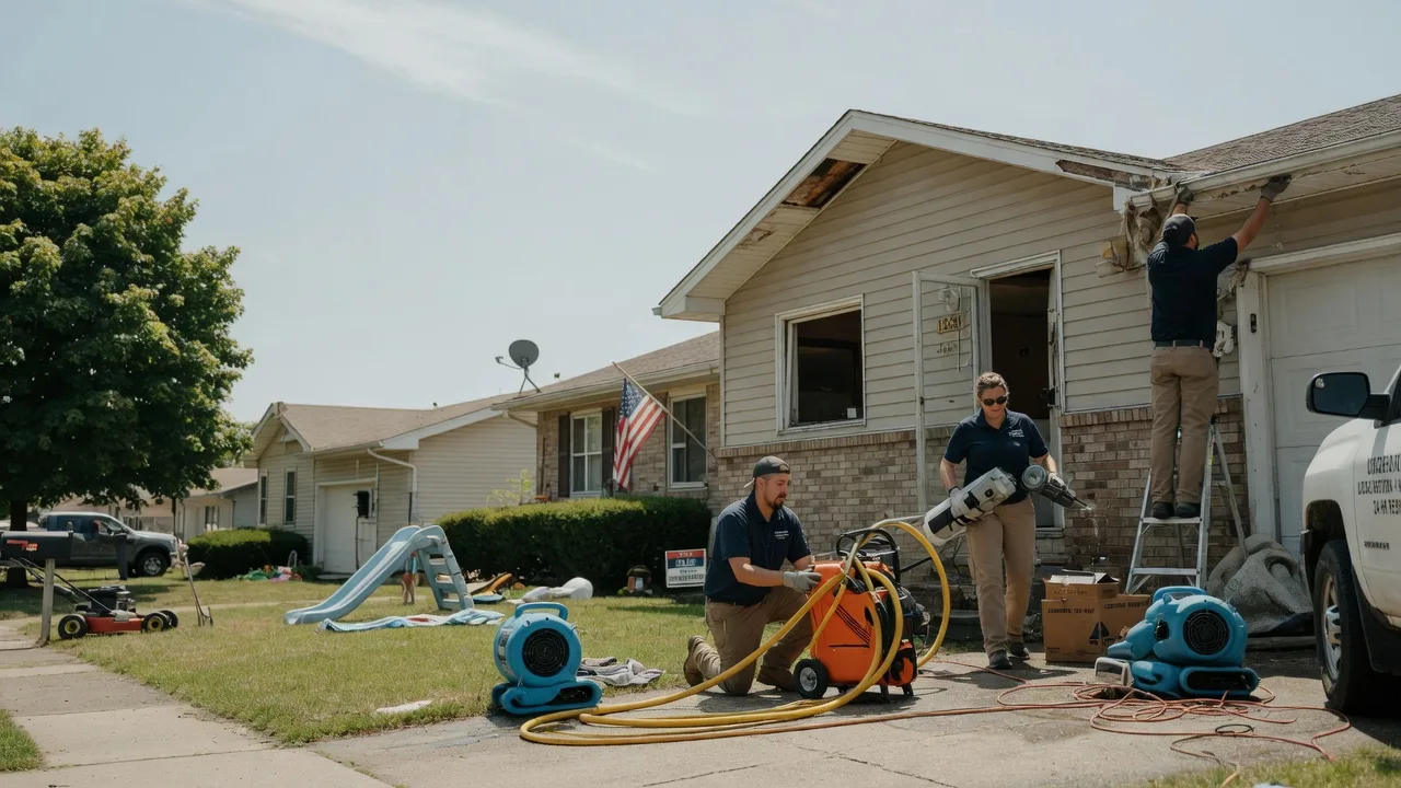 Water Damage Restoration in Arenzville, IL near me